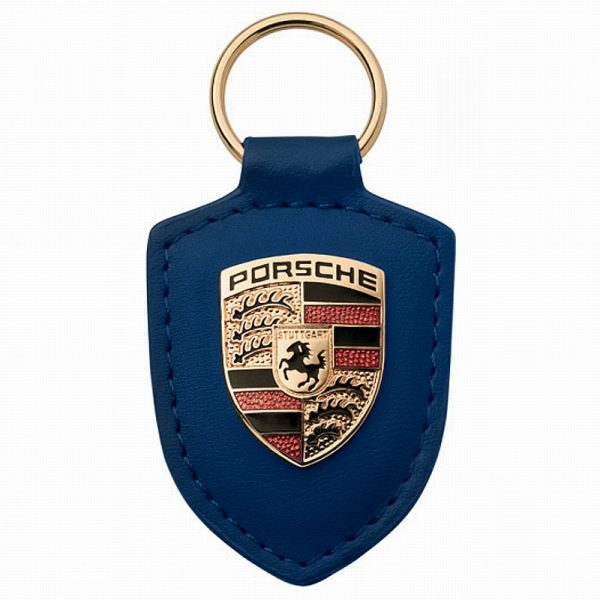 WAP 050 095 0E Porsche Crest Key Fob Blue