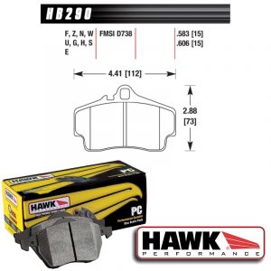 Hawk Performance Ceramic HB290Z-583