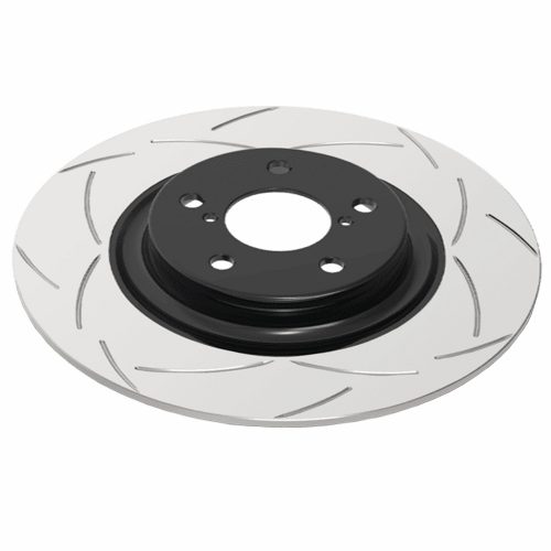 DBA T2 Street Series Solid Rear Disc Pair Audi TT 8N