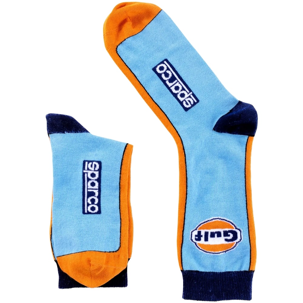 099144GU Sparco Gulf Racing Socks